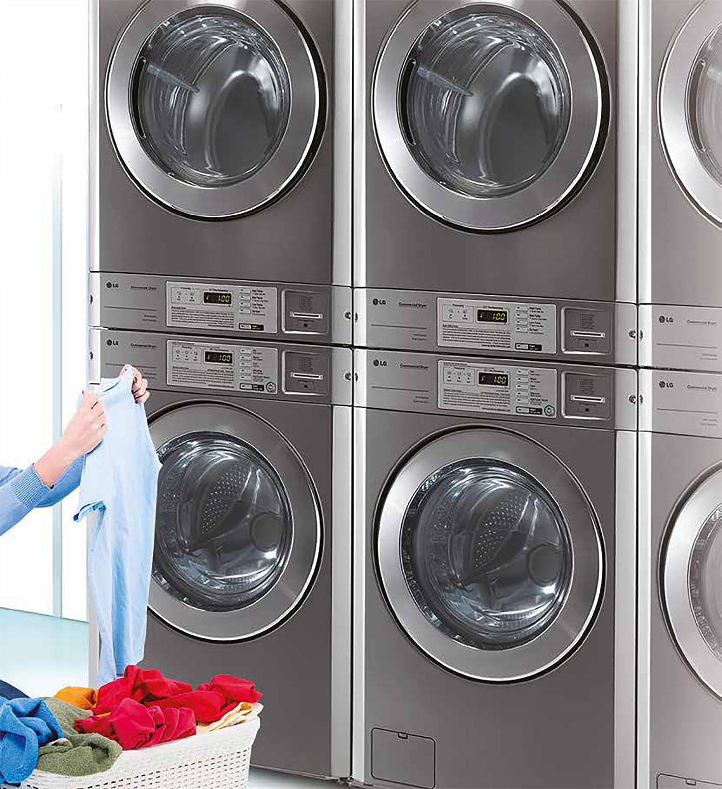 lavadoras industriales profesionales marca LG